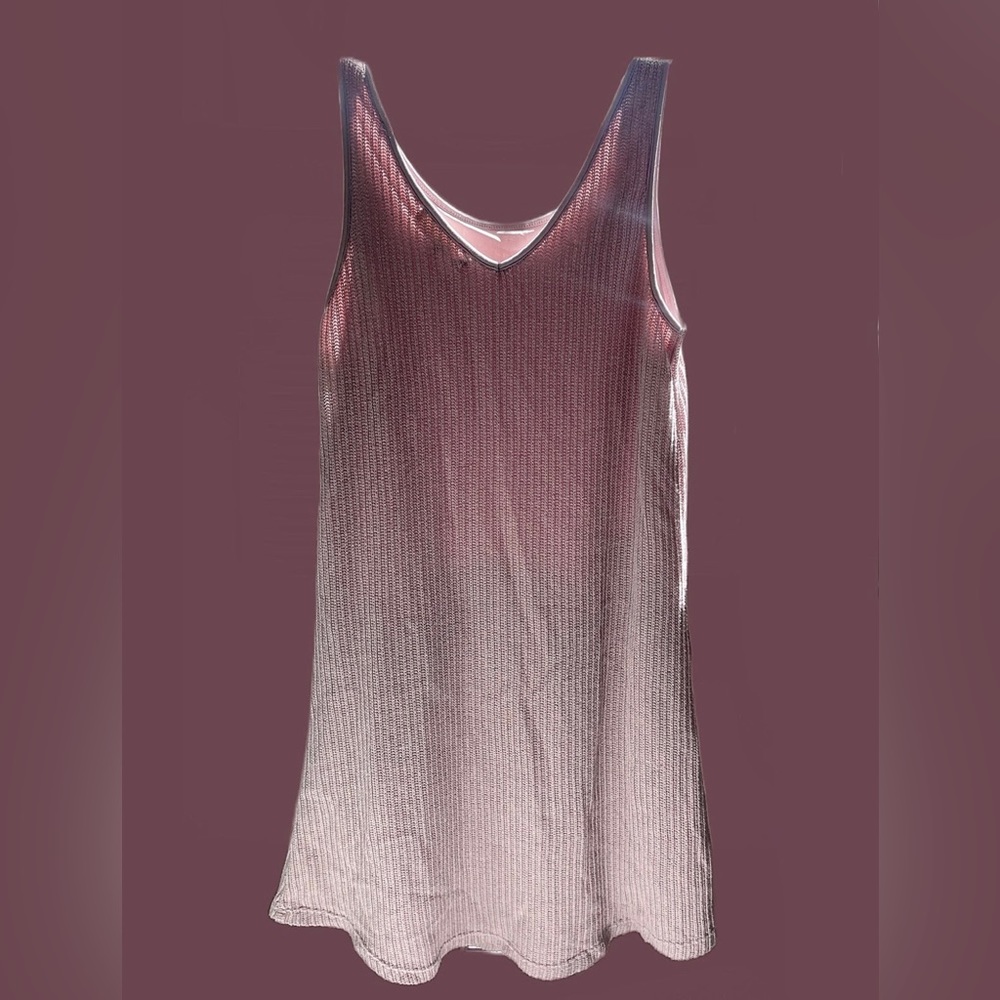 Pink Rose Knitted Dress